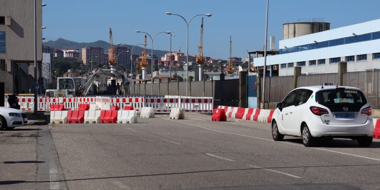 Cortes de tráfico y desvíos en Beiramar por obras
