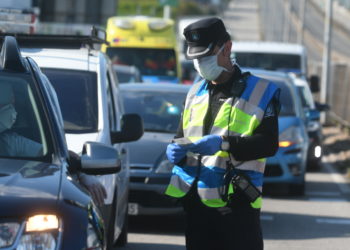 Detenido un vigués tras huir de un control policial y protagonizar una fuga de 5 kilómetros