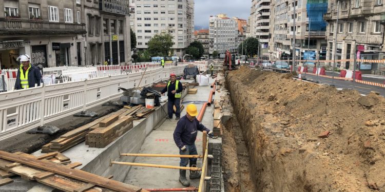 La rampa mecánica avanza