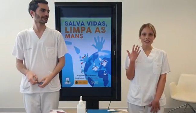 Vigo súmase ao Día Mundial da Hixiene de Mans cun vídeo explicativo