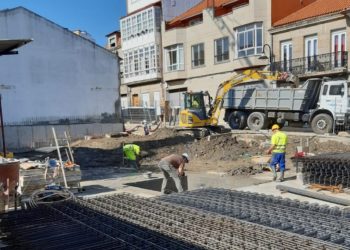 As obras do centro de saúde de Bouzas achéganse ao 20% de execución