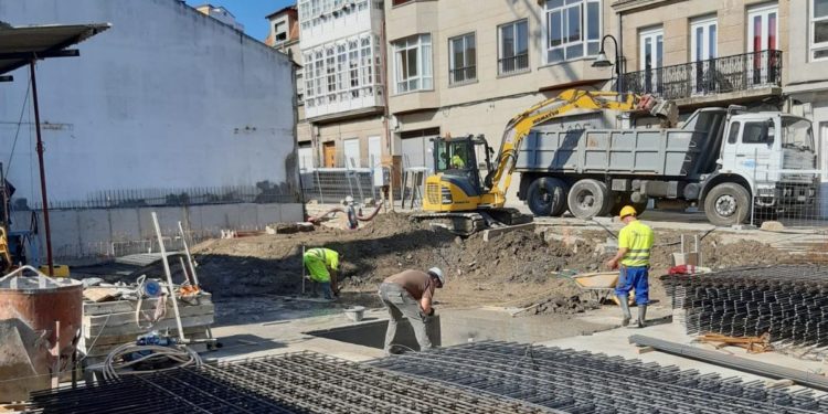 As obras do centro de saúde de Bouzas achéganse ao 20% de execución