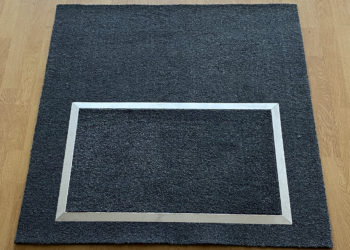 Una empresa viguesa inventa un felpudo higienizante para limitar los contagios por Covid-19