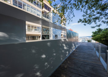 Torrecedeira ya tiene su balcón a la ría de Vigo