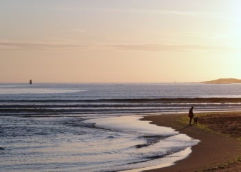 Atardecer en la playa
