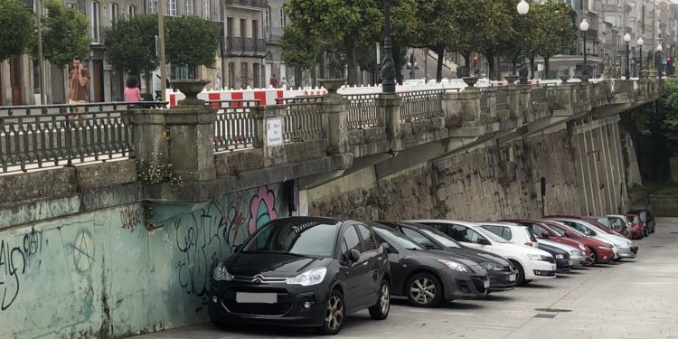 Bajo el Paseo de Alfonso XII