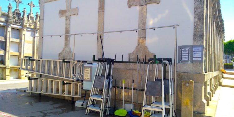 En el cementerio de Matamá no hay coronavirus