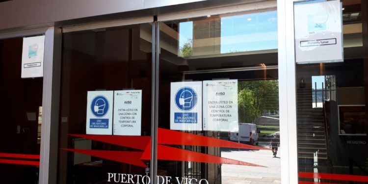 Reconocimiento facial y cámara térmica para el regreso al trabajo en el Puerto de Vigo