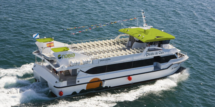 La línea marítima entre Vigo y Moaña recupera el lunes la normalidad casi al completo