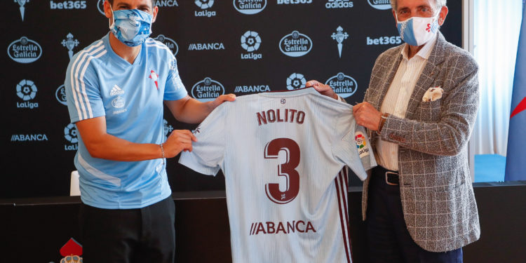 Nolito firma su contrato con el Celta hasta 2022 y lucirá el dorsal número 3