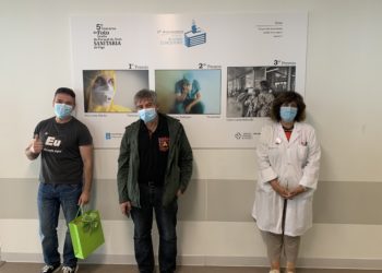 Así retrataron os sanitarios de Vigo a pandemia