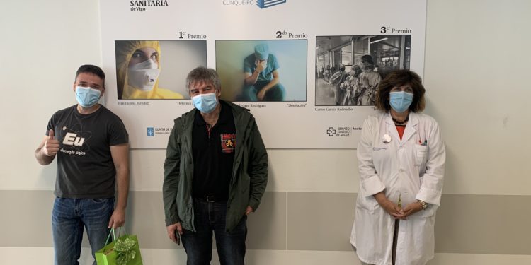 Así retrataron os sanitarios de Vigo a pandemia