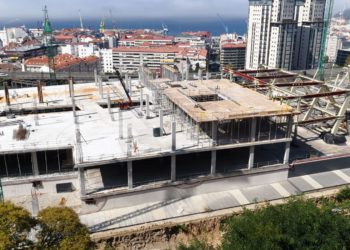 Las obras del Centro Vialia obligan a cortar el tráfico en Vía Norte