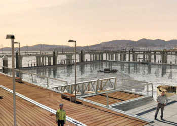 El Puerto de Vigo logra el «Óscar» del medioambiente por su jardín marino de Bouzas