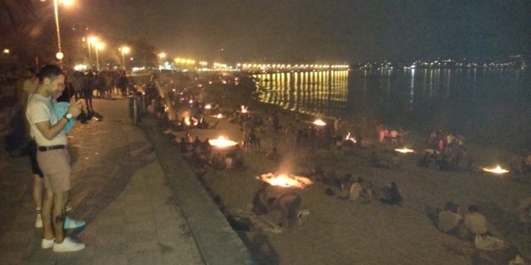 Caballero garantiza hogueras en San Juan aunque las asociaciones no prevén organizarlas