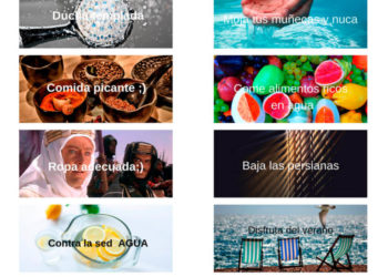 Contra el calor, 7 consejos