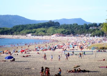 Tres municipios del área registran las temperaturas máximas de Galicia y Vigo bate su récord del año