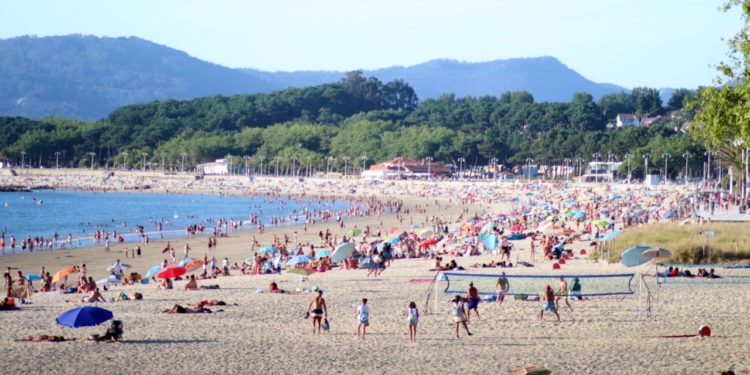 Tres municipios del área registran las temperaturas máximas de Galicia y Vigo bate su récord del año