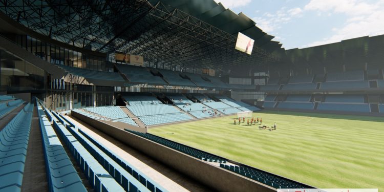 Las empresas interesadas en la reforma de Marcador visitan Balaídos