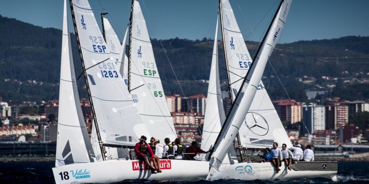 «Noticia», «Patakin» y «Marnatura», podio de las Villalia J70 Series en Vigo