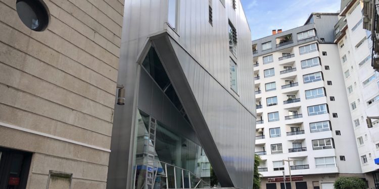 Arquitectura moderna en la ciudad de Vigo