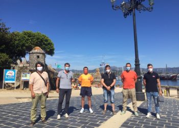 Baiona controlará o aforo das praias con drons