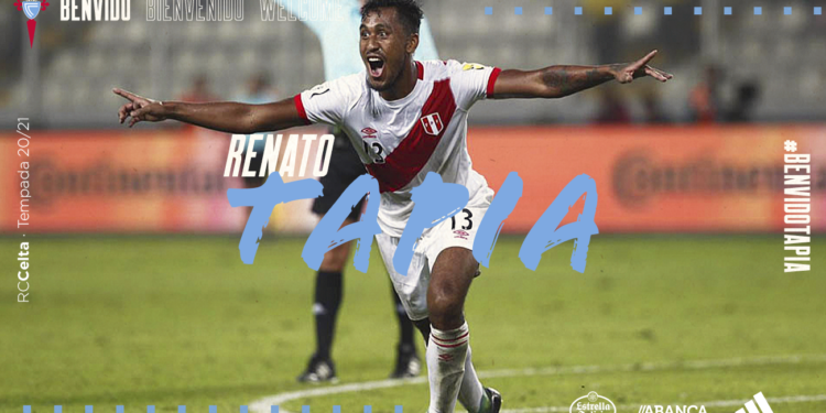 El Celta anuncia el fichaje de Renato Tapia hasta 2024