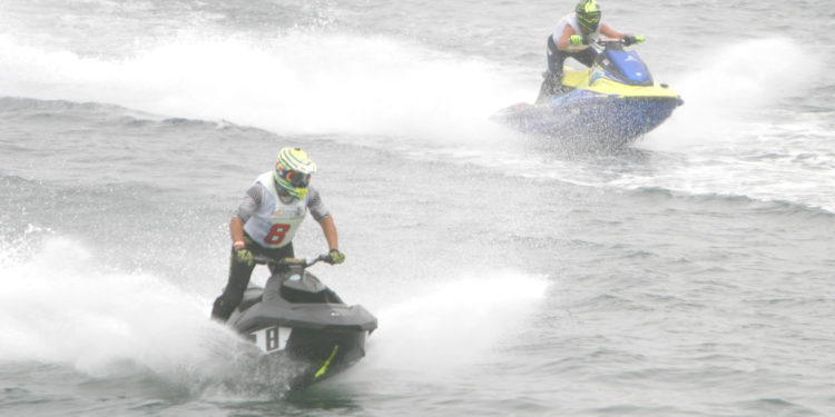 Un Pastorello inspirado se lleva el Trofeo Concello de Baiona de Motos Acuáticas