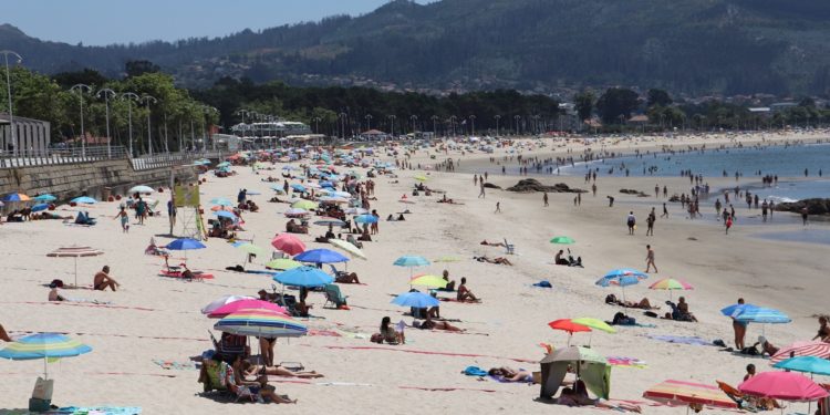 Vigo registra la máxima temperatura del año y espera un domingo todavía más caluroso