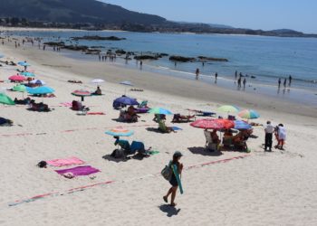 Vigo se cuece tras cinco días a más de 30º, noches a 22º y sin lluvia en el horizonte