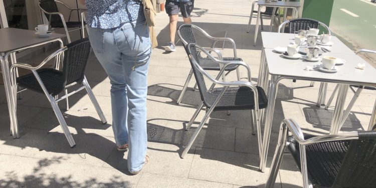 Sin espacio para los viandantes