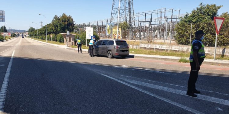 O Porriño formula cen denuncias en catro horas por non usar máscaras de protección