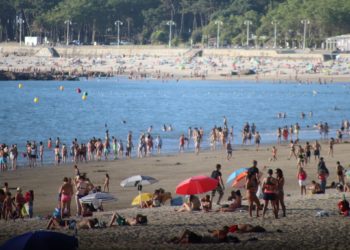 El área de Vigo roza los 40 grados en otra jornada de calor asfixiante