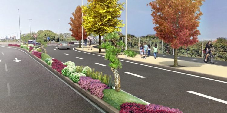 Vigo inicia los trámites para expropiar los terrenos de la senda peatonal y ciclista de la Avenida de Europa