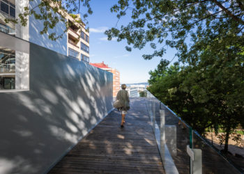 El ascensor del parque Cela suma 18.000 viajes en sus dos primeros meses