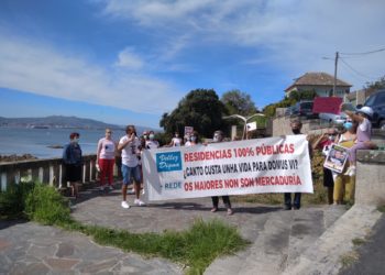 As familias das víctimas de DomusVi esixen en Moaña unha «investigación seria»