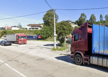 Multados 25 camioneros en Porriño en una sola noche