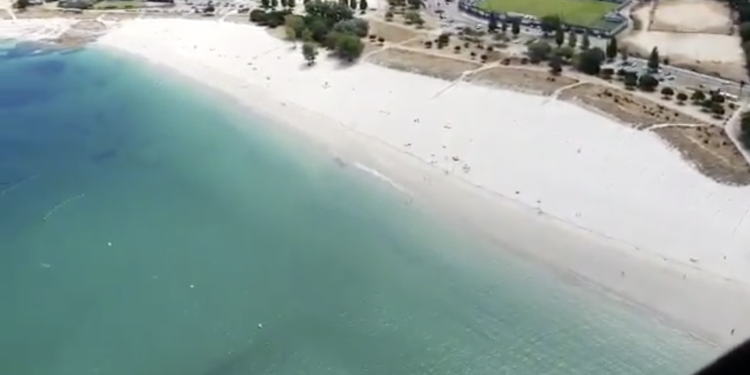 Vigo rozará los 30 grados pero se libra de la alerta que ya afecta al interior de Galicia