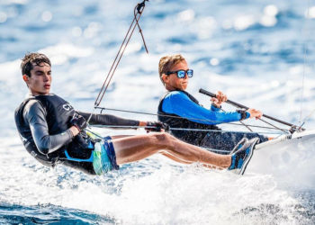 Los baleares Conrad Konitzer y Fernando Rodríguez, mejor equipo juvenil de vela del año