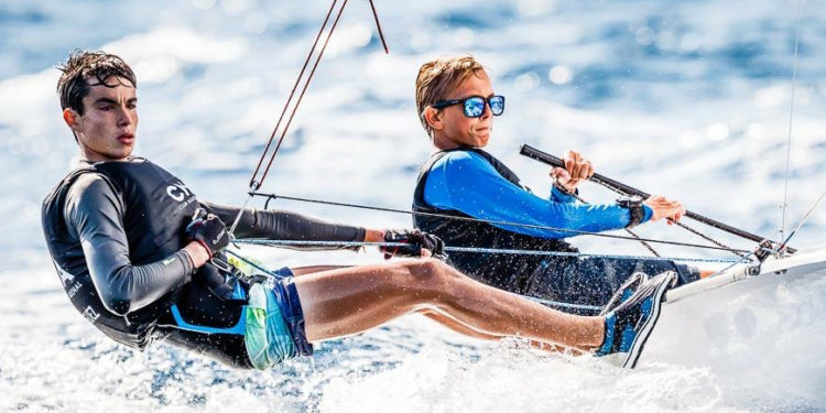 Los baleares Conrad Konitzer y Fernando Rodríguez, mejor equipo juvenil de vela del año