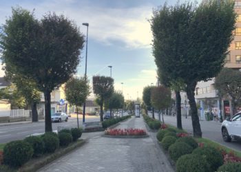 Gran Vía de Vigo en dirección As Travesas