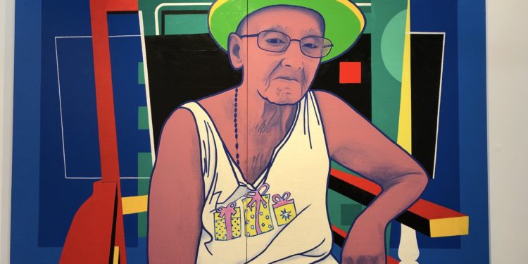 Nelson Villalobos en el Museo del Mar de Galicia