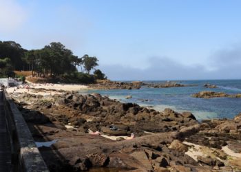 La niebla invade la Ría de Vigo