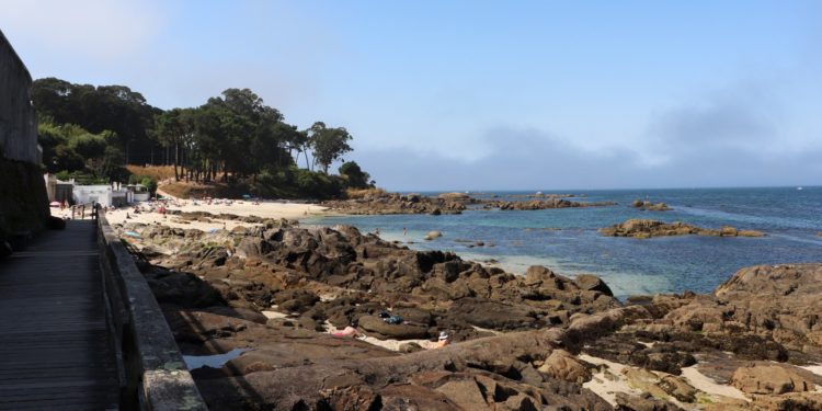 La niebla invade la Ría de Vigo