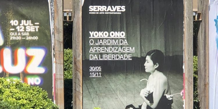 Yoko Ono en Oporto