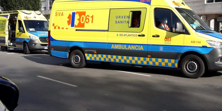 Atropellado un niño en un paso de peatones de la Avenida de Castelao