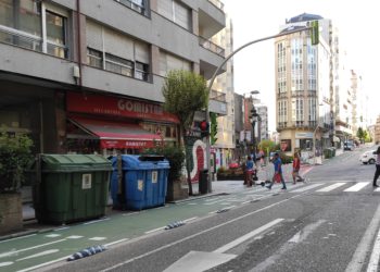 El carril bici de Vigo tampoco salió de su letargo en julio