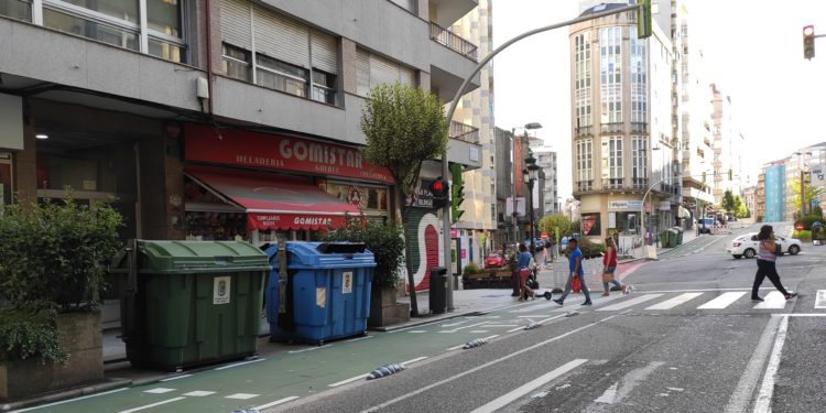 El carril bici de Vigo tampoco salió de su letargo en julio