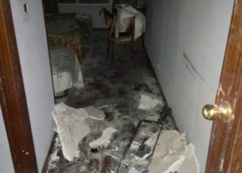 Evacuado un hotel en Ponteareas tras el incendio de una habitación