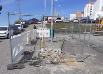 Comienzan las obras de mejora de los accesos al Meixoeiro y el Nicolás Peña